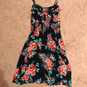 Bright Floral Summer Dress